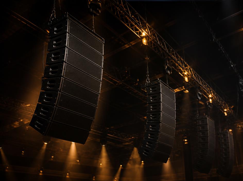 Line-array ozvučenie a FOH mixing – HM Sound